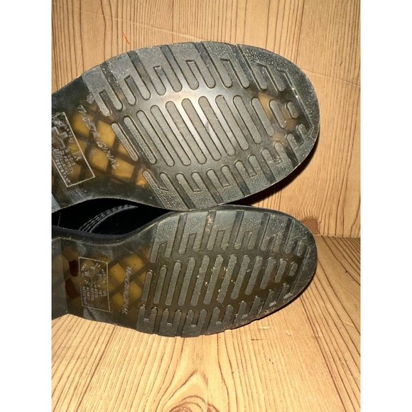 Dr. Martens Grace Black Patent Leather Capper Boots Size 9 Ribbon Laces - Picture 7 of 9